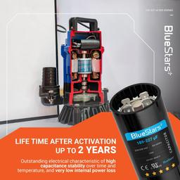 [Lifetime Warranty] 189-227 uF MFD 220-250 VAC Round Start Capacitor 50/60 Hz - Fits OEM Single Phase Motor - Pack of 2 thumbnail 7