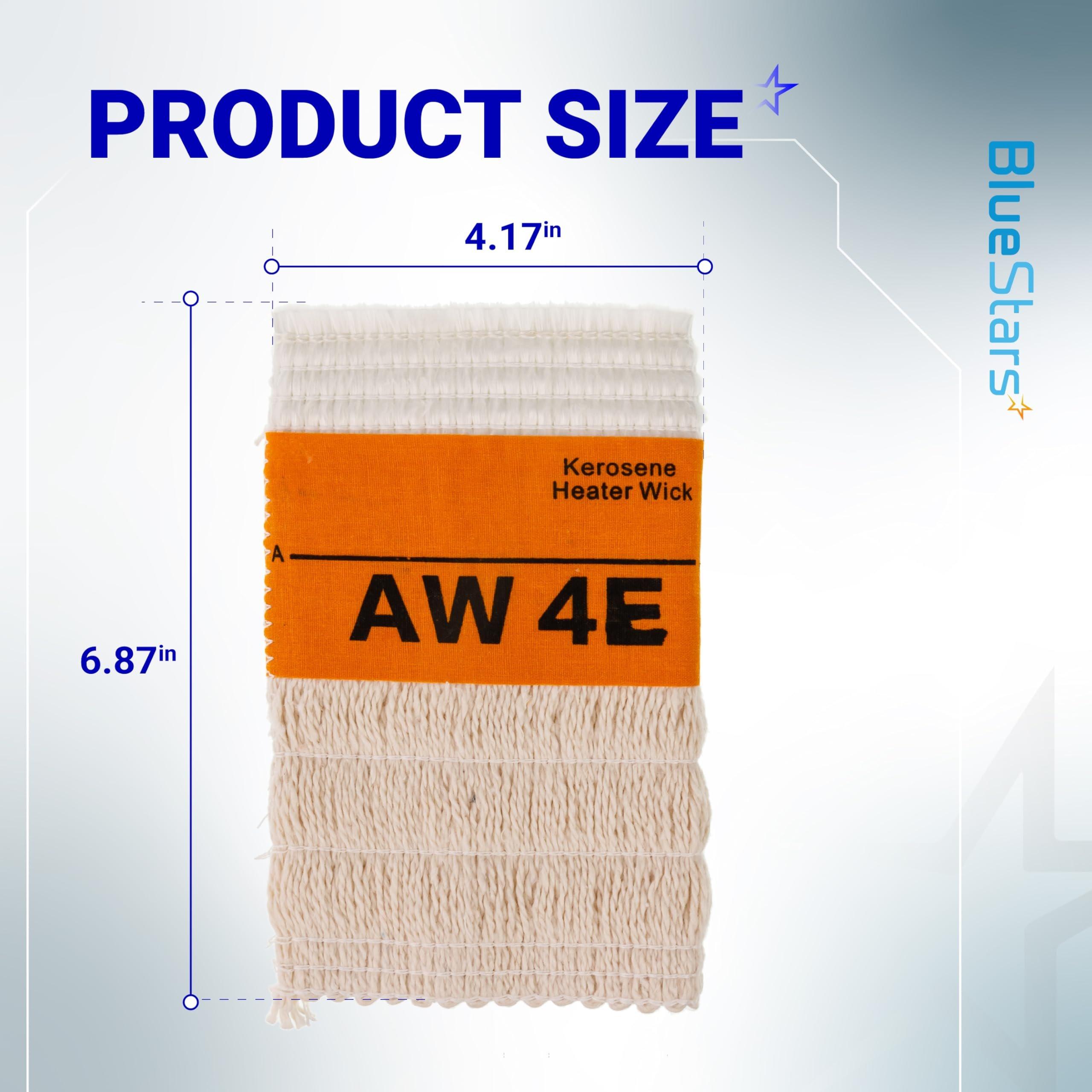 [Lifetime Warranty] Heater Wick AW4E Pack of 2 - Compatible with Sengoku HMN-110 KeroHeat CTN-110 Heatmate HMN-110 Mega Heat MGN-110 (#4308953) - Replacement American Wick #4E image 1