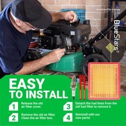 [Lifetime Warranty] 17211-Z8B-901 Air Filter, 16952-Z8B-000 Fuel Filter thumbnail 7