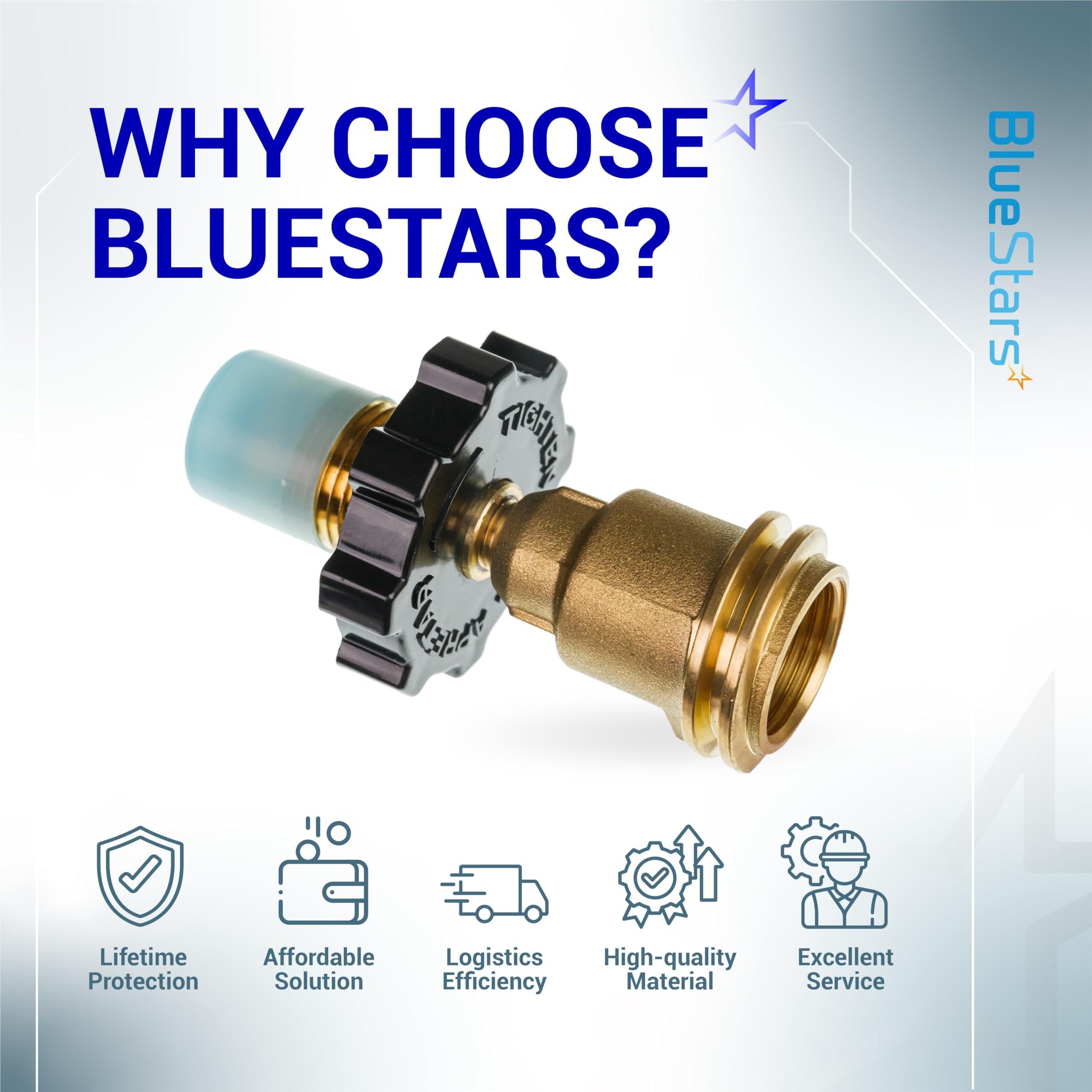 [Lifetime Warranty] [100% Solid Brass] Propane Tank Adapter Converts POL to QCC1 Universal Fit 5-100 lb LP Propane Tank for RV Camper Gas Grill Camping Stove Heater - Old to New Connection Type image 8