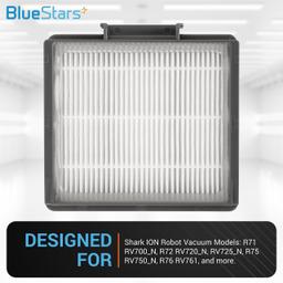 [Lifetime Warranty] RVFFK950 HEPA Filters Replacement for Shark ION Robot R85, RV850, RV700_N, RV720_N, RV851WV, and IQ Robot R101AE, AV970, AV1002AE, AV1010AE - Pack of 3 thumbnail 2