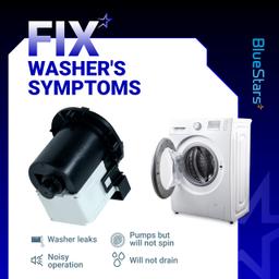 [Lifetime Warranty] DC31-00054A WF210ANW/XAA Washer Drain Pump Motor - For Samsung Maytag Kenmore WF220ANW/XAA WF448AAW/XAA WF328AAW/XAA - Replaces DC31-00016A AP4202690 62902090 thumbnail 5