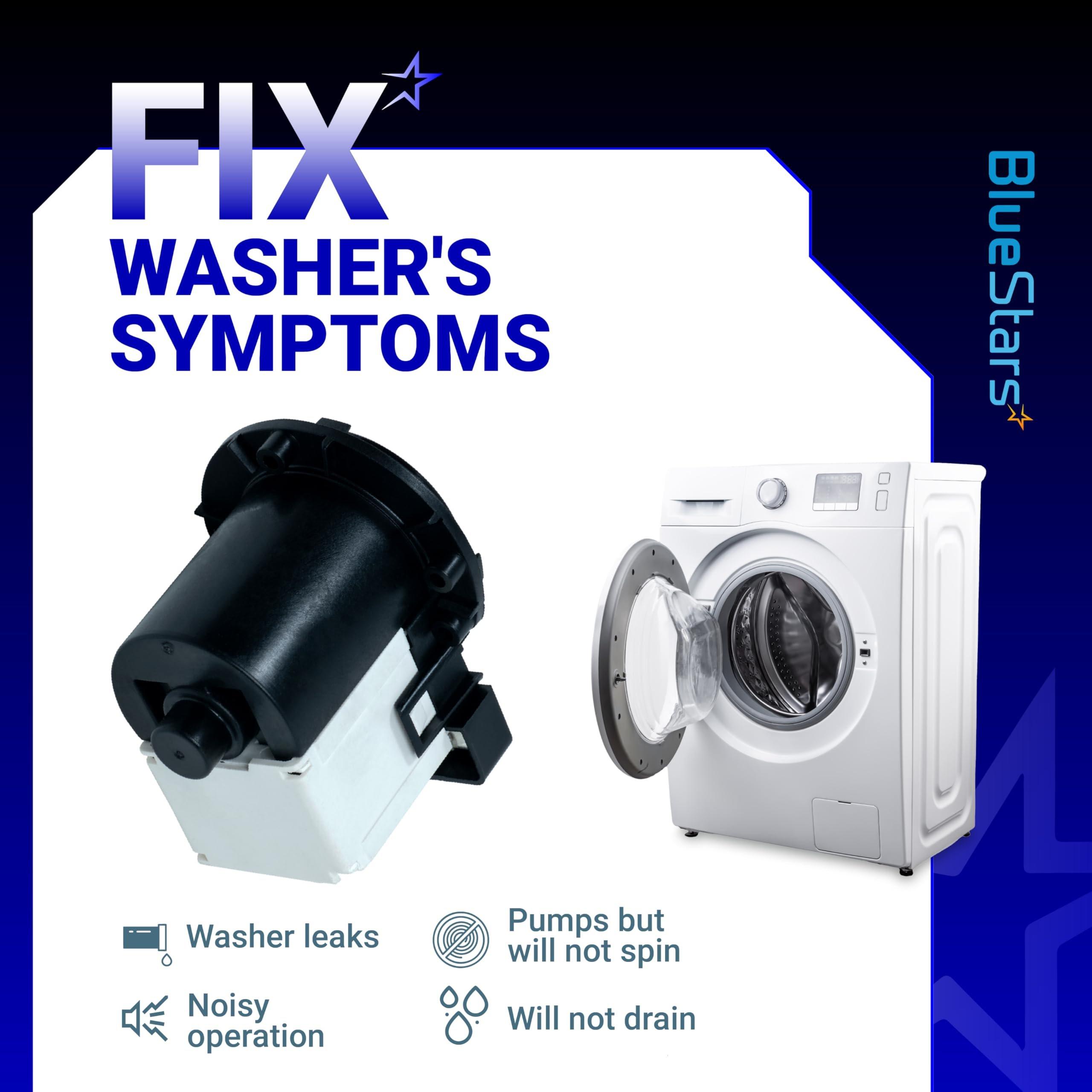 [Lifetime Warranty] DC31-00054A WF210ANW/XAA Washer Drain Pump Motor - For Samsung Maytag Kenmore WF220ANW/XAA WF448AAW/XAA WF328AAW/XAA - Replaces DC31-00016A AP4202690 62902090 image 5