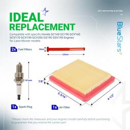[Lifetime Warranty] 17211-Z8B-901 Air Filter, 16952-Z8B-000 Fuel Filter thumbnail 2