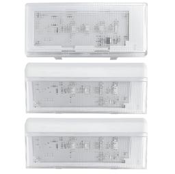 [Lifetime Warranty] 2 PCS W10515057 & 1 PCS W10515058 Refrigerator LED Light - Compatible with Whirlpool WRS322FDAB00 WRS322FDAB01 Kenmore 10651729410 10641129211 Maytag MSB27C2XAM00 MSB27C2XAW00 Refrigerator thumbnail 0