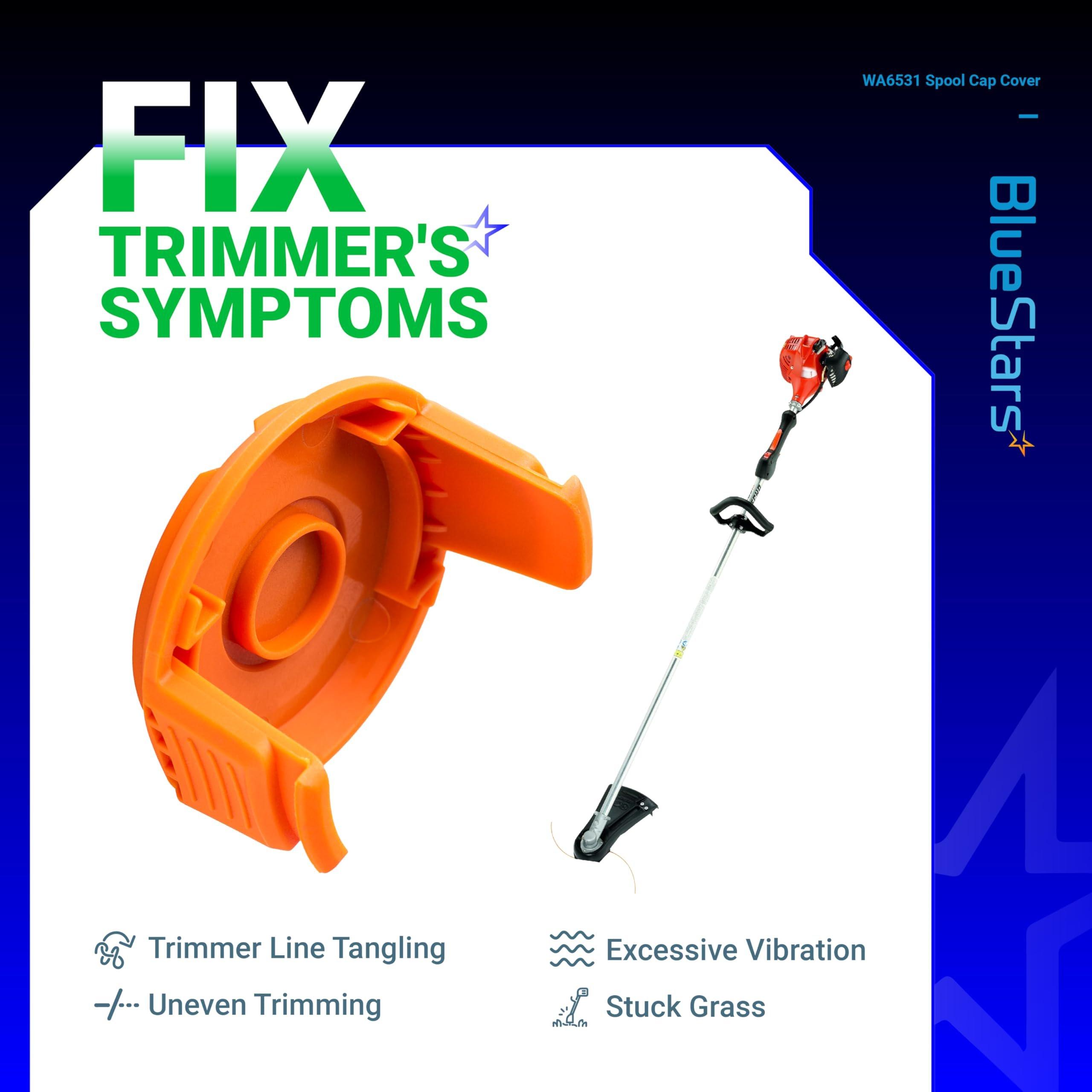 [Lifetime Warranty] WA6531 GT Trimmer Spool Cap Covers - Pack of 4 image 5