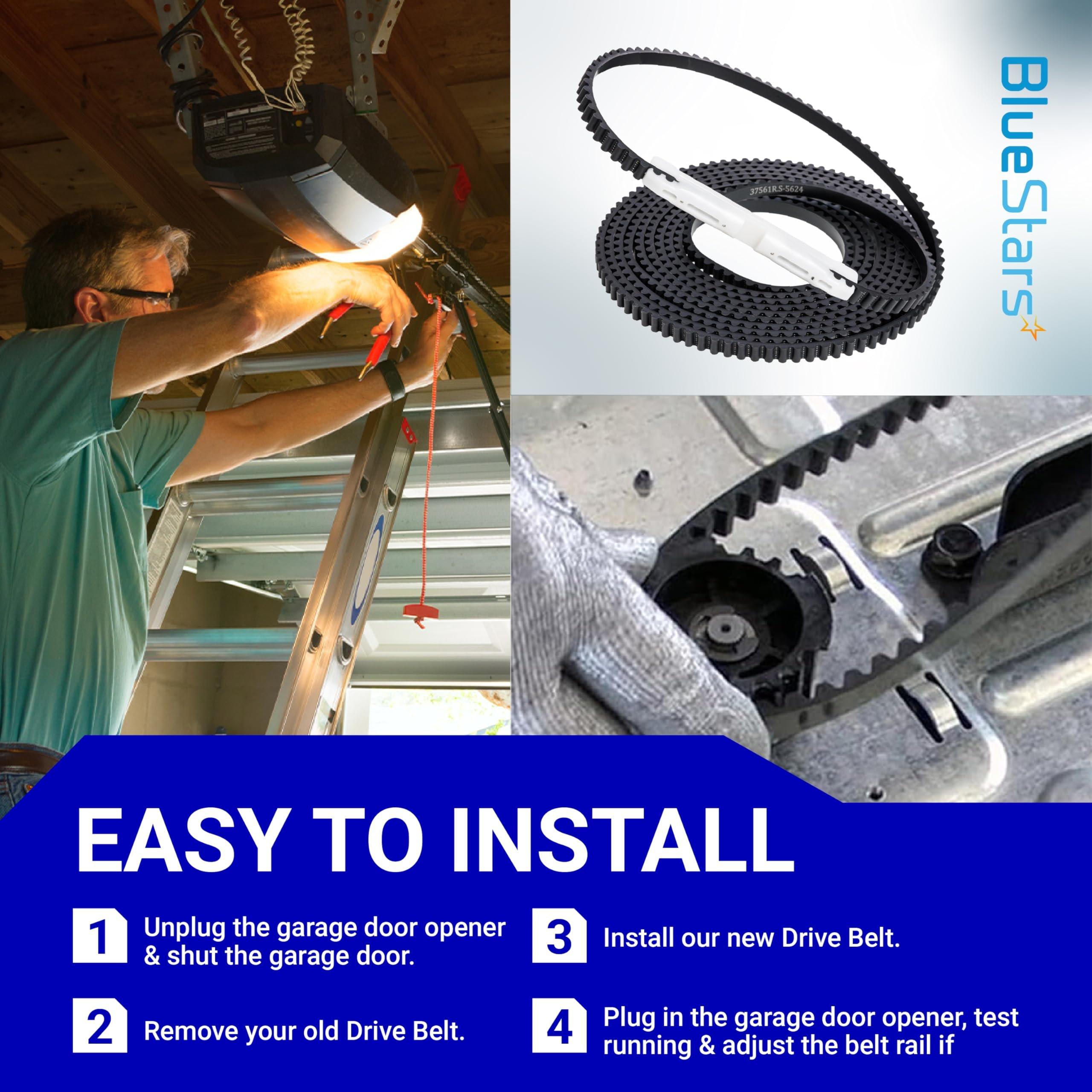 [Lifetime Warranty] 37561R.S Belt for 7FT Garage Door image 5