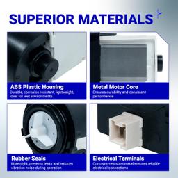 [Lifetime Warranty] DC31-00054A WF210ANW/XAA Washer Drain Pump Motor - For Samsung Maytag Kenmore WF220ANW/XAA WF448AAW/XAA WF328AAW/XAA - Replaces DC31-00016A AP4202690 62902090 thumbnail 4