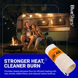 [Lifetime Warranty] Heater Wick AW4E Pack of 2 - Compatible with Sengoku HMN-110 KeroHeat CTN-110 Heatmate HMN-110 Mega Heat MGN-110 (#4308953) - Replacement American Wick #4E thumbnail 3