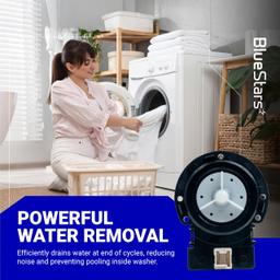 [Lifetime Warranty] DC31-00054A WF210ANW/XAA Washer Drain Pump Motor - For Samsung Maytag Kenmore WF220ANW/XAA WF448AAW/XAA WF328AAW/XAA - Replaces DC31-00016A AP4202690 62902090 thumbnail 3