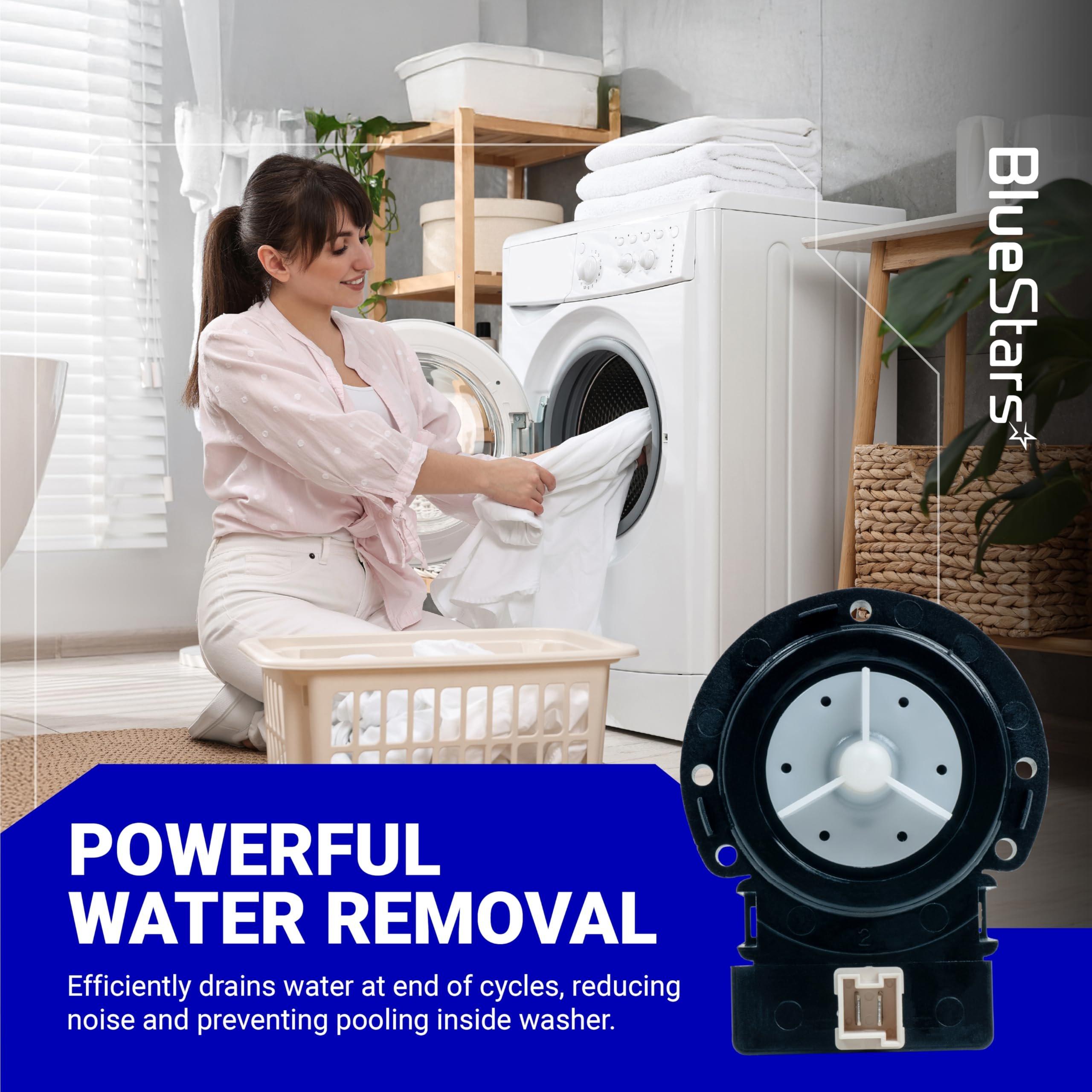 [Lifetime Warranty] DC31-00054A WF210ANW/XAA Washer Drain Pump Motor - For Samsung Maytag Kenmore WF220ANW/XAA WF448AAW/XAA WF328AAW/XAA - Replaces DC31-00016A AP4202690 62902090 image 3