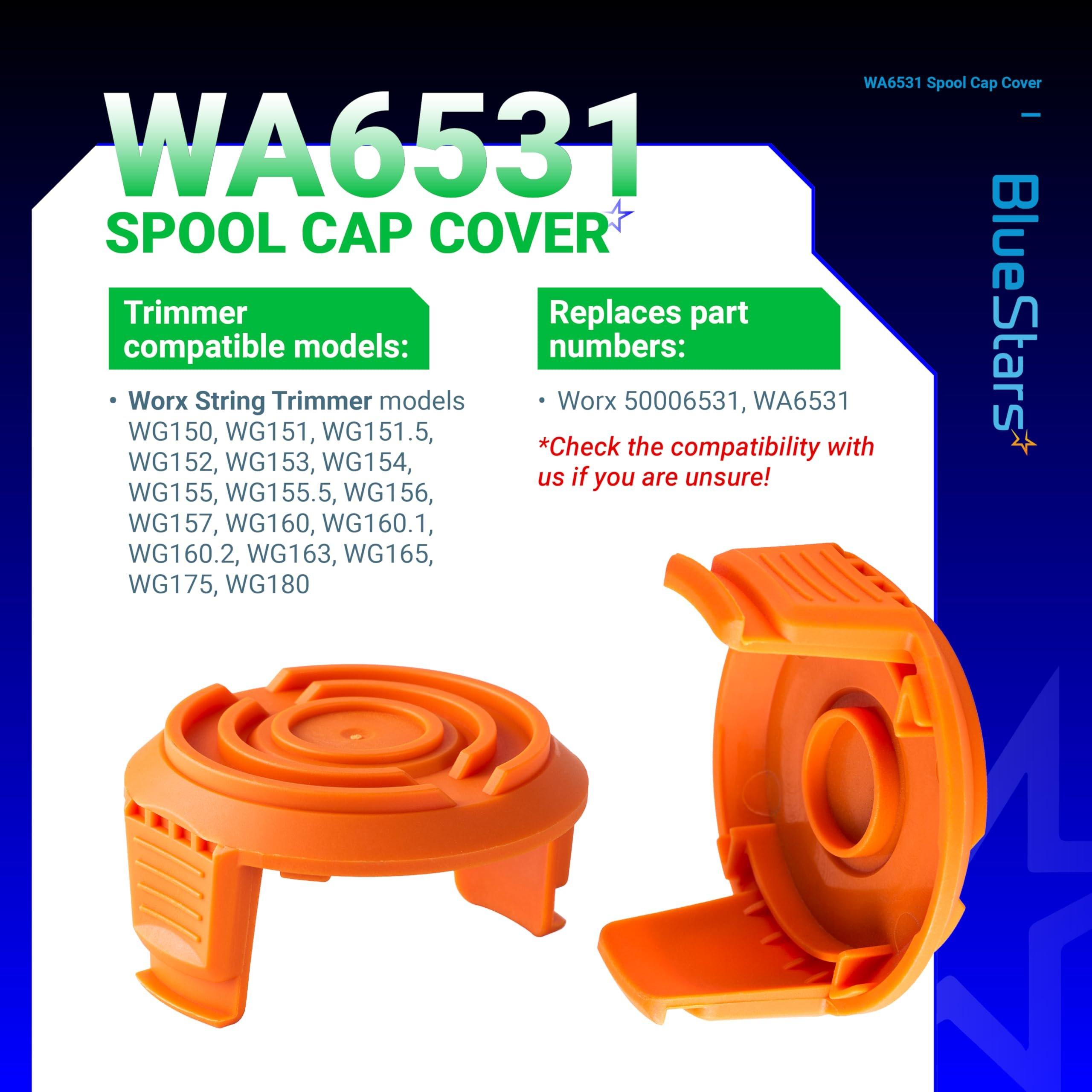 [Lifetime Warranty] WA6531 GT Trimmer Spool Cap Covers - Pack of 4 image 3