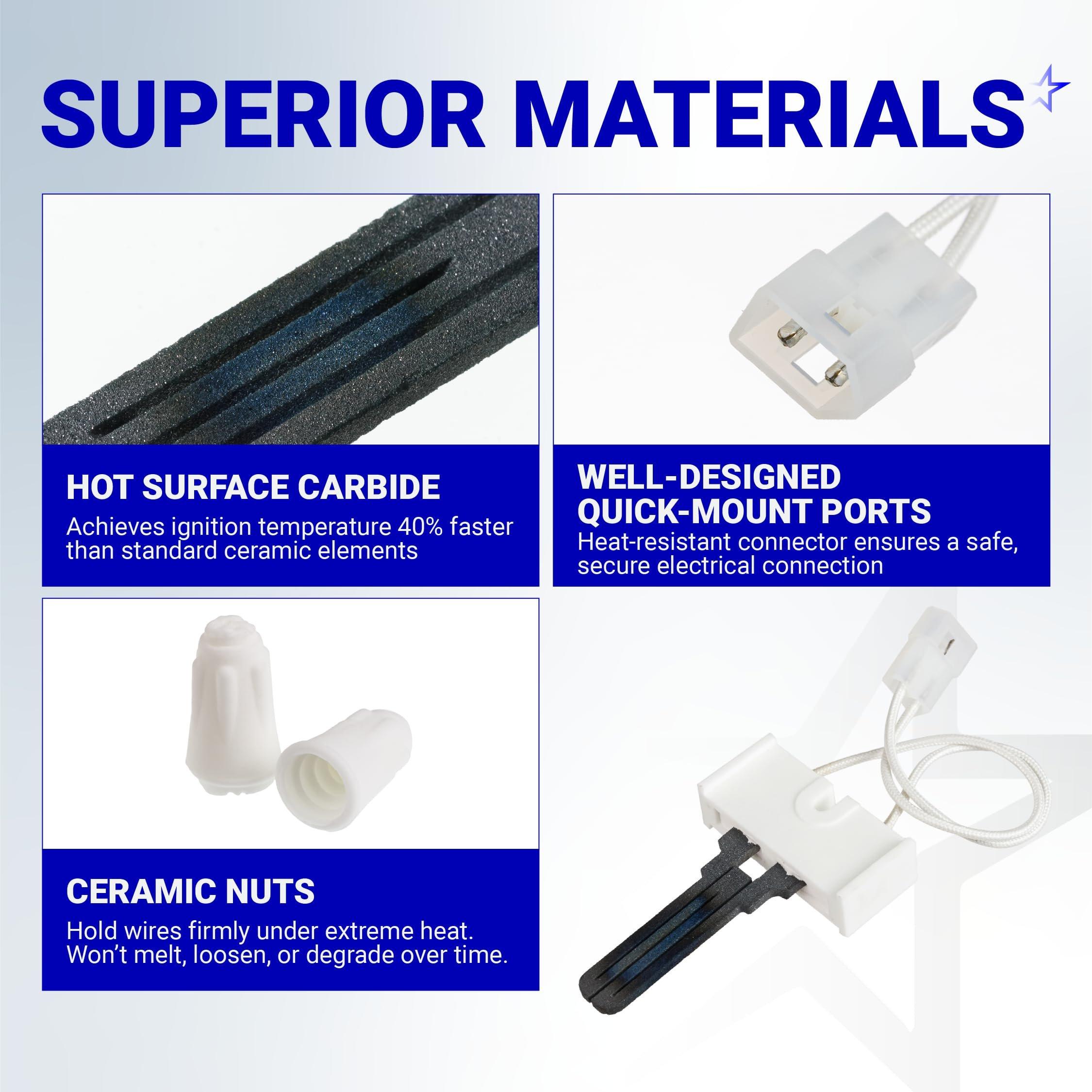 [Lifetime Warranty] LH33ZS004 Furnace Igniter Hot Surface Ignitor image 3