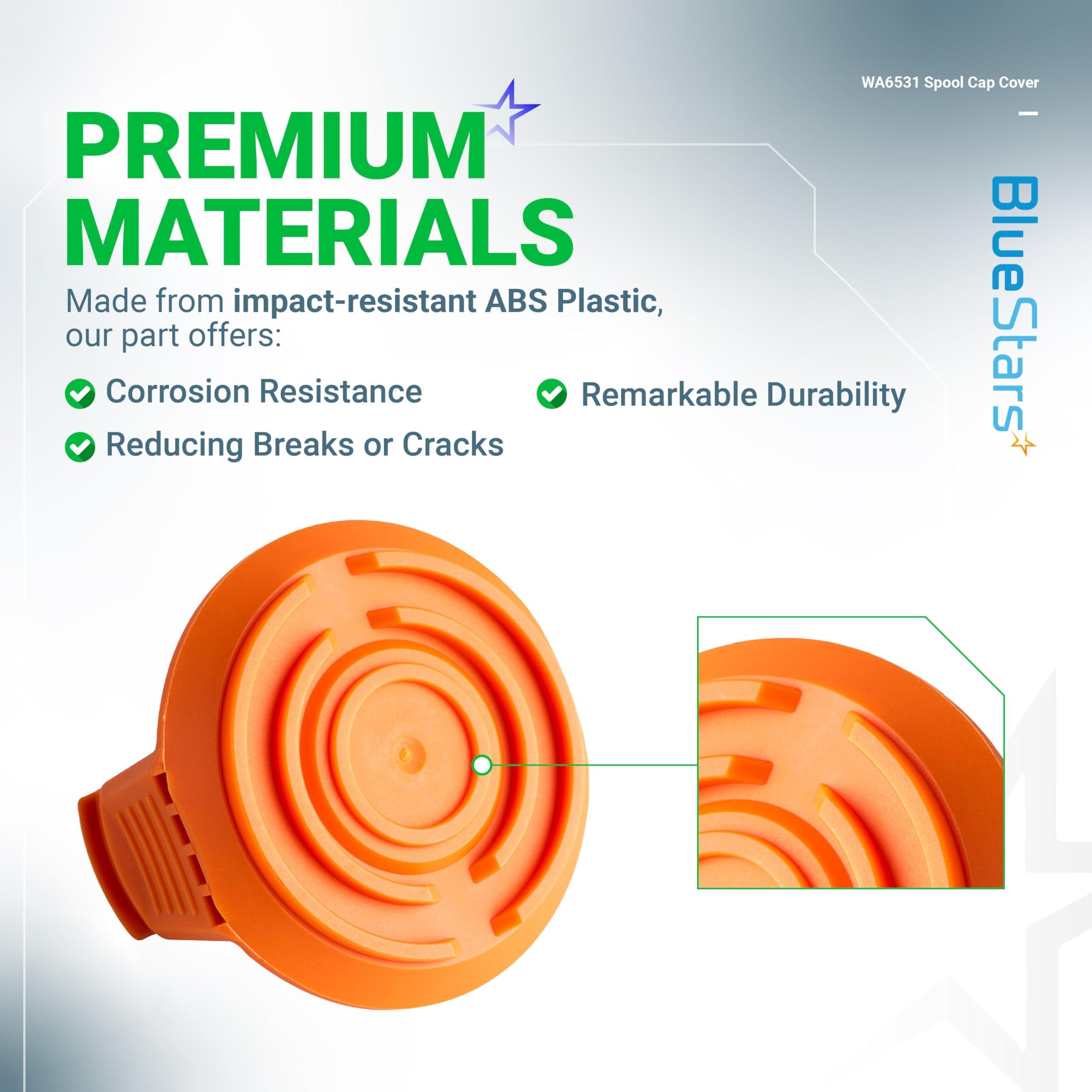 [Lifetime Warranty] WA6531 GT Trimmer Spool Cap Covers - Pack of 4 image 4