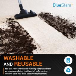 [Lifetime Warranty] DCV5801H Vacuum Replacement Filter for DEWALT DCV580 (Cordless) & DCV581H, DCV5801H 20V MAX Wet/Dry VAC Vacuum 2 Gallon Tank Capacity - Pack of 2 thumbnail 4