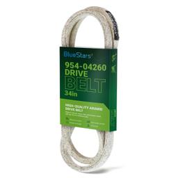 [Lifetime Warranty] 954-04260 Drive Belt 3/8'' x 34'' for MTD Craftsman Cub Cadet Troy-Bilt Snowblower 21" Walk-Behind Lawn Mower thumbnail 0