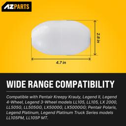 [Lifetime Warranty] EA20 White Ballast Float/Head Float A20 thumbnail 1