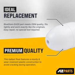 [Lifetime Warranty] EA20 White Ballast Float/Head Float A20 thumbnail 2