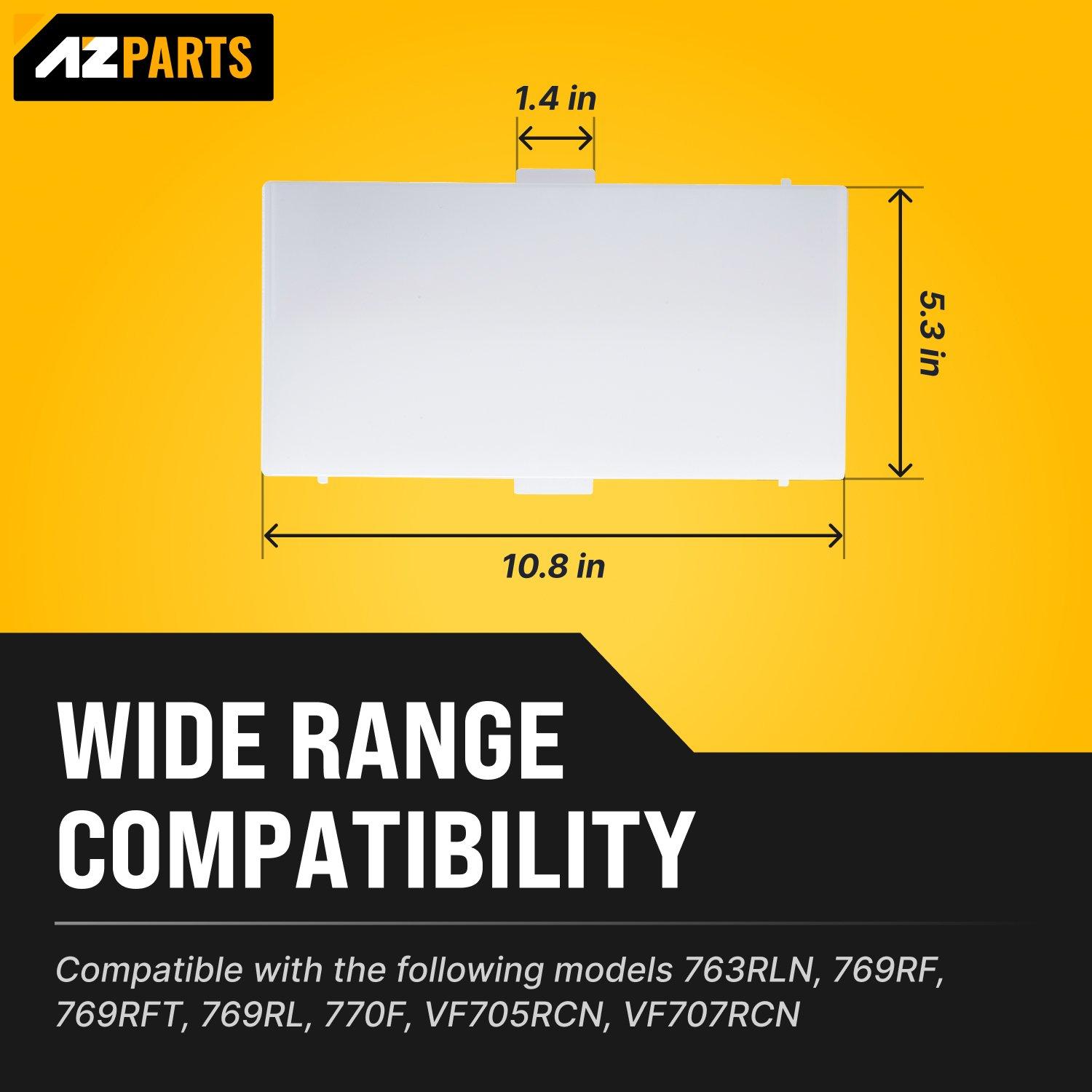 BlueStars 89108000 Bathroom Vent Fan Light Lens Cover – Fits Broan & NuTone 763RLN 769RF 770F VF705RCN VF707RCN – Replacement for 89108-000 AP5617085 image 3