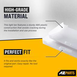 BlueStars 89108000 Bathroom Vent Fan Light Lens Cover – Fits Broan & NuTone 763RLN 769RF 770F VF705RCN VF707RCN – Replacement for 89108-000 AP5617085 thumbnail 1