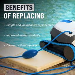 [Lifetime Warranty] EA20 White Ballast Float/Head Float A20 - Pack of 2 thumbnail 1