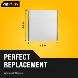 W11188040 Refrigerator Fresh Food UPPER Glass Shelf thumbnail 5