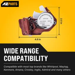 [Lifetime Warranty] W10006355 49TYZ-110 Washer Shift Actuator Replacement - Compatible with Whirlpool Crosley Maytag Kenmore Washers - Replaces AP6014711 1719787 WPW10006355VP PS11747977 WPW10006355 thumbnail 2