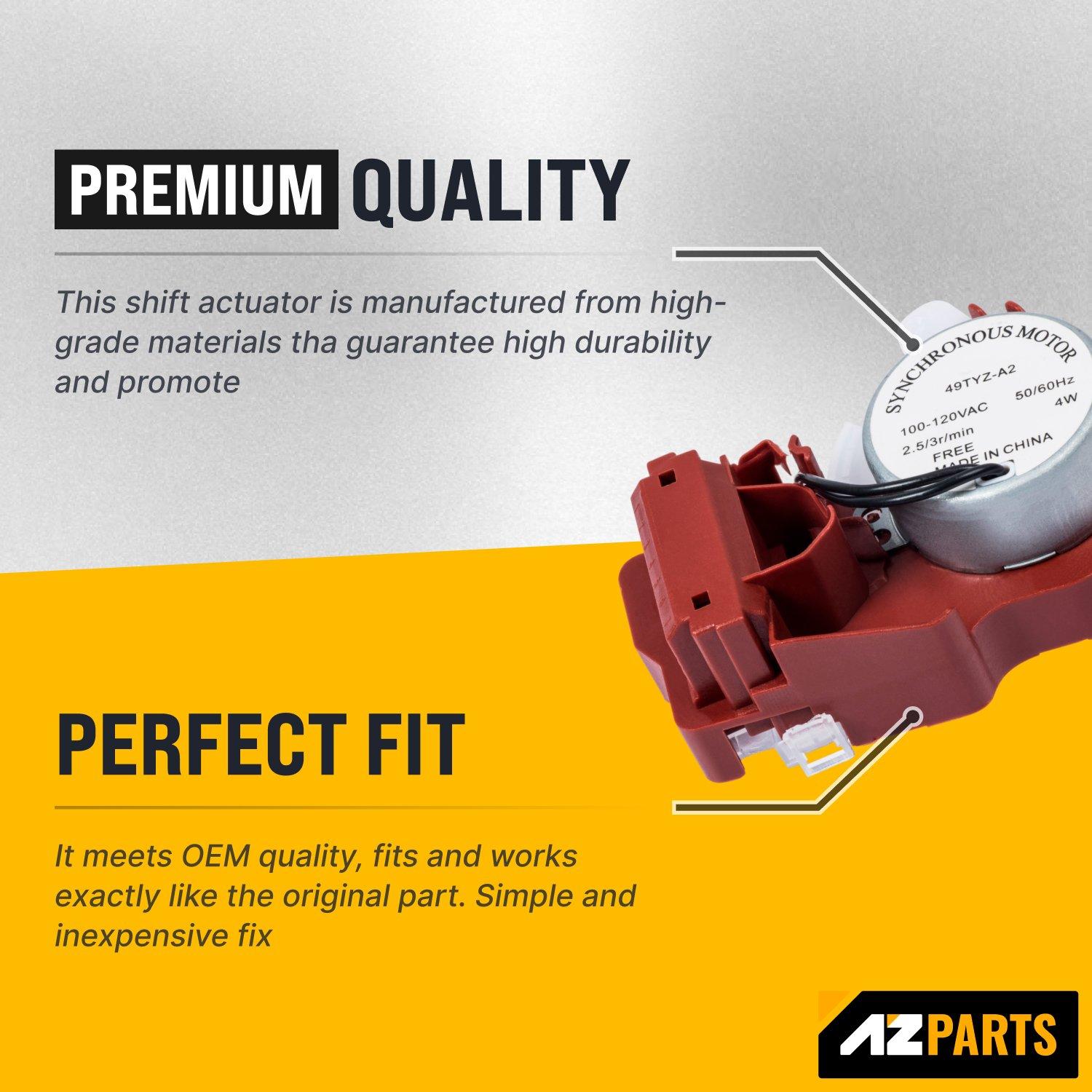 [Lifetime Warranty] W10006355 49TYZ-110 Washer Shift Actuator Replacement - Compatible with Whirlpool Crosley Maytag Kenmore Washers - Replaces AP6014711 1719787 WPW10006355VP PS11747977 WPW10006355 image 4