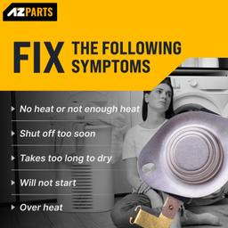 [Lifetime Warranty] 3977767 Dryer Thermostat Replacement - Compatible with Whirlpool & Kenmore Dryers - Replaces 3399693 WP3977767 WP3977767VP thumbnail 6