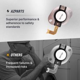 [Lifetime Warranty] 3977767 Dryer Thermostat Replacement - Compatible with Whirlpool & Kenmore Dryers - Replaces 3399693 WP3977767 WP3977767VP thumbnail 2