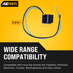 [Lifetime Warranty] 5303918214 Refrigerator Defrost Thermostat Kit - Compatible with Frigidaire Kenmore Electrolux Refrigerators - Replaces 75303918214 892545 AP2150145 PS469522 thumbnail 1