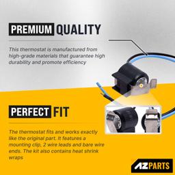 [Lifetime Warranty] 5303918214 Refrigerator Defrost Thermostat Kit - Compatible with Frigidaire Kenmore Electrolux Refrigerators - Replaces 75303918214 892545 AP2150145 PS469522 thumbnail 3