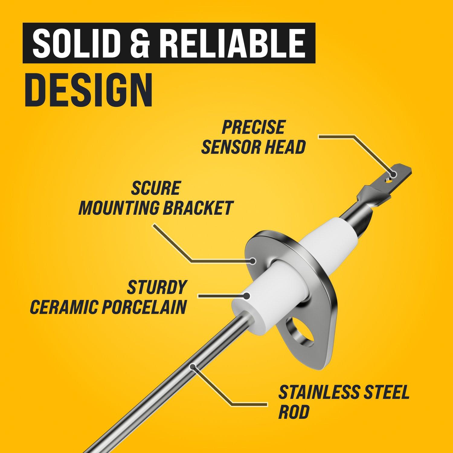 [Lifetime Warranty] 0130F00010 Furnace Flame Sensor image 1