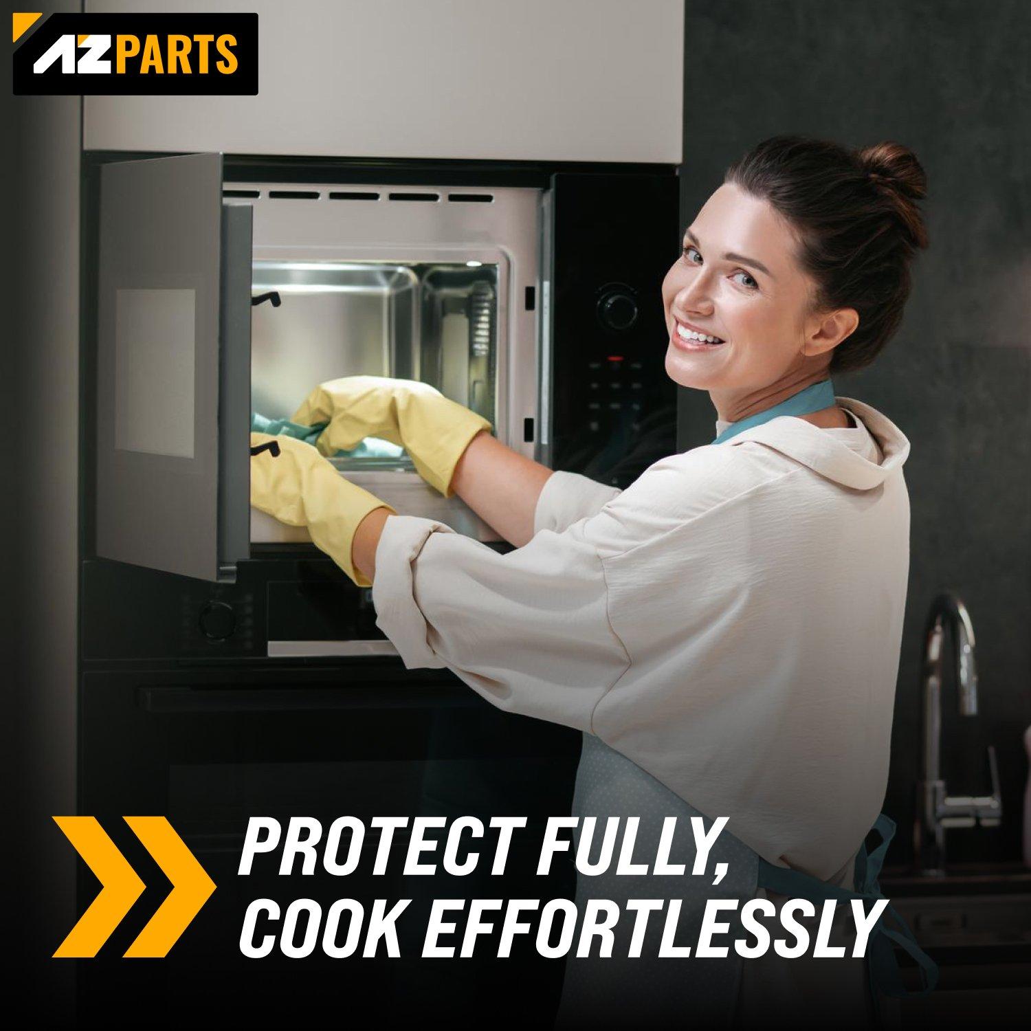 [Lifetime Warranty] W10208631A Microwave Grease Filter Replacement 5.78" x 12.91" Aluminum Mesh Screen Grease Filters - Compatible with Whirlpool GE Microwaves - Pack of 3 image 3