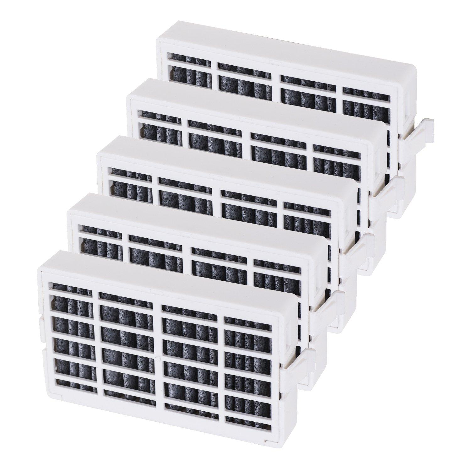 [Lifetime Warranty] W10311524 AIR1 Refrigerator Air Filter Cartridge Replacement - Compatible with Whirlpool FreshFlow Air Filter, Maytag, KitchenAid, Jenn-Air & Kenmore, Replaces 2319308, W10335147 - Pack of 5 image 0