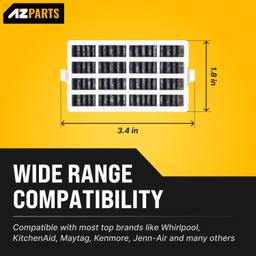 [Lifetime Warranty] W10311524 AIR1 Refrigerator Air Filter Cartridge Replacement - Compatible with Whirlpool FreshFlow Air Filter, Maytag, KitchenAid, Jenn-Air & Kenmore, Replaces 2319308, W10335147 - Pack of 5 thumbnail 3