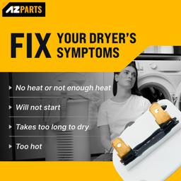 [Lifetime Warranty] 3390719 Dryer Thermal Fuse - Compatible with Whirlpool & Kenmore Dryers - Replaces PS11741444 AP3133489 688841 690198 279650 3389639 WED8500BW0 WED8800YC1 thumbnail 1