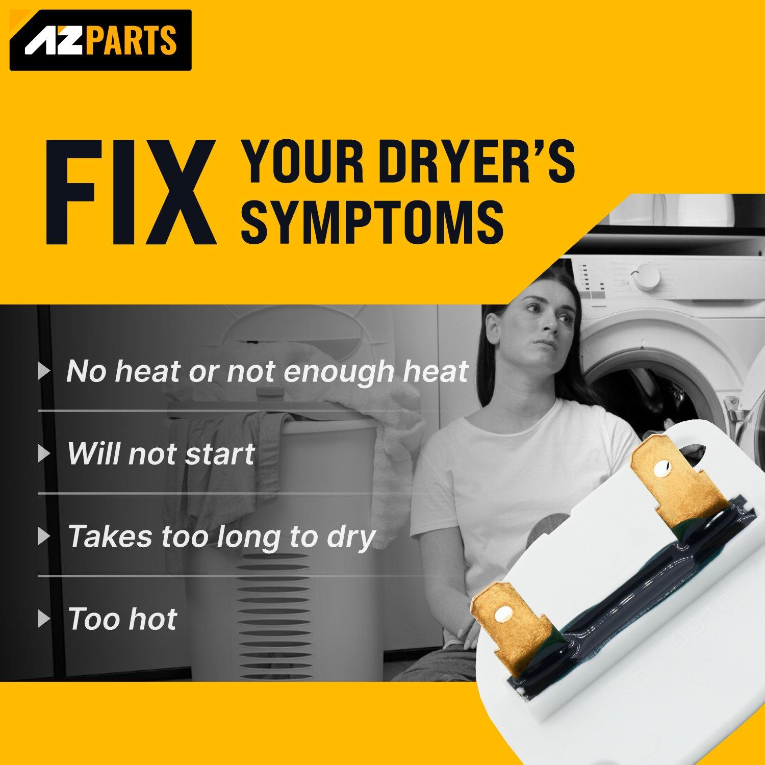 [Lifetime Warranty] 3390719 Dryer Thermal Fuse - Compatible with Whirlpool & Kenmore Dryers - Replaces PS11741444 AP3133489 688841 690198 279650 3389639 WED8500BW0 WED8800YC1 image 1