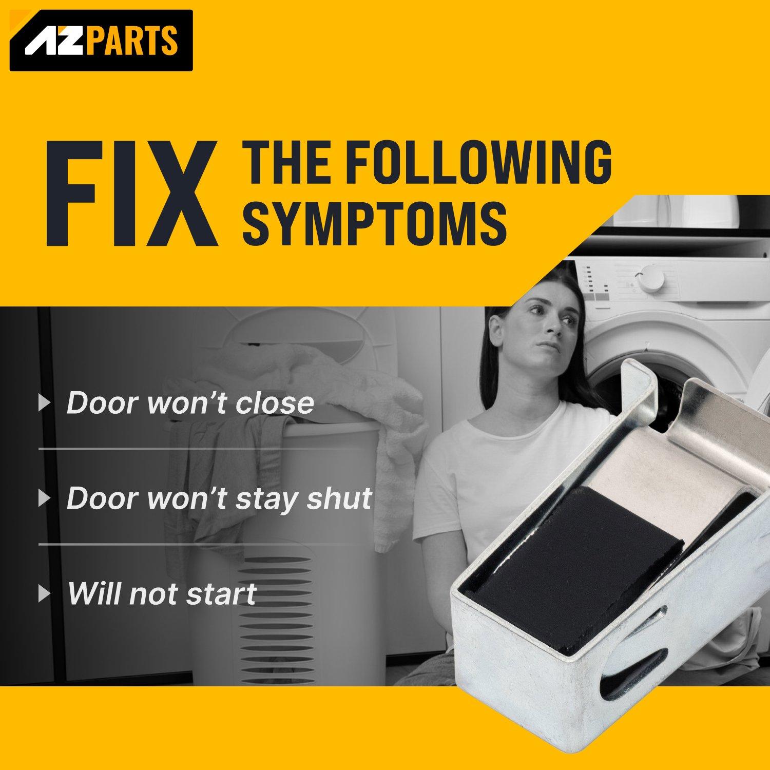 [Lifetime Warranty] W10111905 Dryer Door Catch - Compatible with Whirlpool & Kenmore Dryers - Replaces AP4364920 PS2341298 8572982 WPW10111905 - Pack of 2 image 3