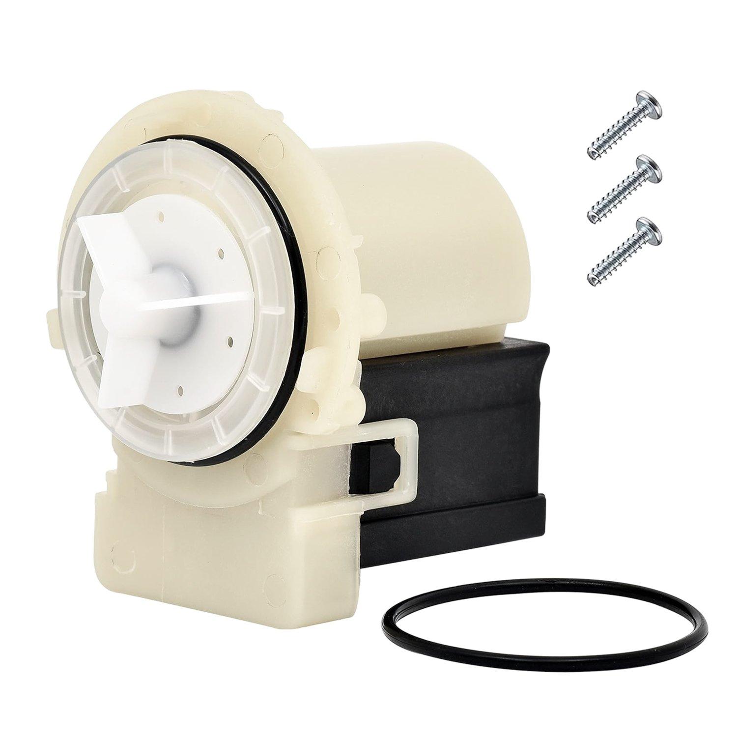 [Lifetime Warranty] 280187 8181684 Washer Drain Pump Motor Askoll m75 - Compatible with Whirlpool Duet Maytag Epic Kenmore HE Front Load KitchenAid Washers - Replaces 285998 8182819 8182821 AP3953640 image 0