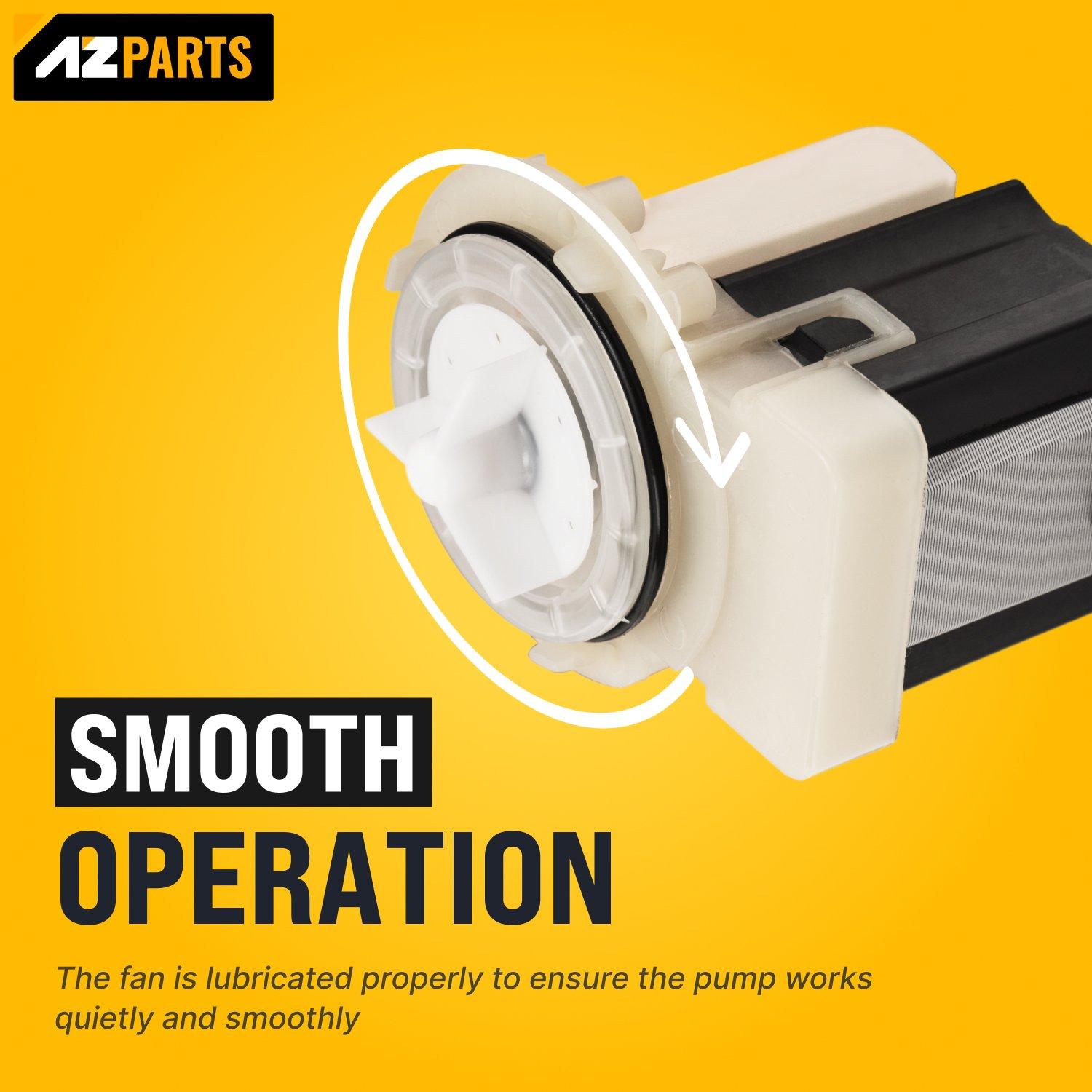 [Lifetime Warranty] 280187 8181684 Washer Drain Pump Motor Askoll m75 - Compatible with Whirlpool Duet Maytag Epic Kenmore HE Front Load KitchenAid Washers - Replaces 285998 8182819 8182821 AP3953640 image 3