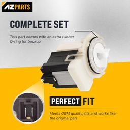 [Lifetime Warranty] 280187 8181684 Washer Drain Pump Motor Askoll m75 - Compatible with Whirlpool Duet Maytag Epic Kenmore HE Front Load KitchenAid Washers - Replaces 285998 8182819 8182821 AP3953640 thumbnail 2