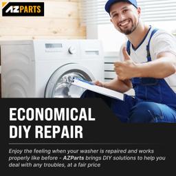 [Lifetime Warranty] 280187 8181684 Washer Drain Pump Motor Askoll m75 - Compatible with Whirlpool Duet Maytag Epic Kenmore HE Front Load KitchenAid Washers - Replaces 285998 8182819 8182821 AP3953640 thumbnail 1