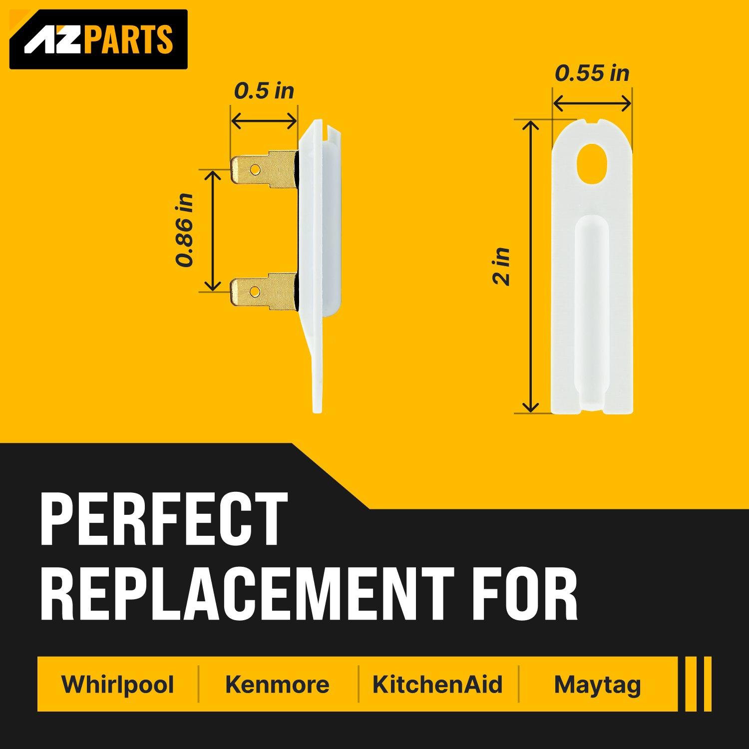 [Lifetime Warranty] 3392519 Dryer Thermal Fuse - Fit for Whirlpool Kenmore Maytag - Replaces WP3392519 AP6008325 G4AP0500 3388651 694511 80005 WP3392519VP image 4