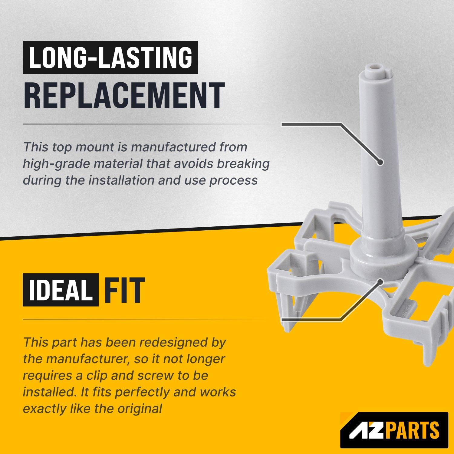 [Lifetime Warranty] 8539324 Dishwasher Upper Spray Arm Mount Replacement - Compatible with Whirlpool & Kenmore Dishwashers - Replaces 8268844 WP8539324VP AP6013024 PS11746245 image 1