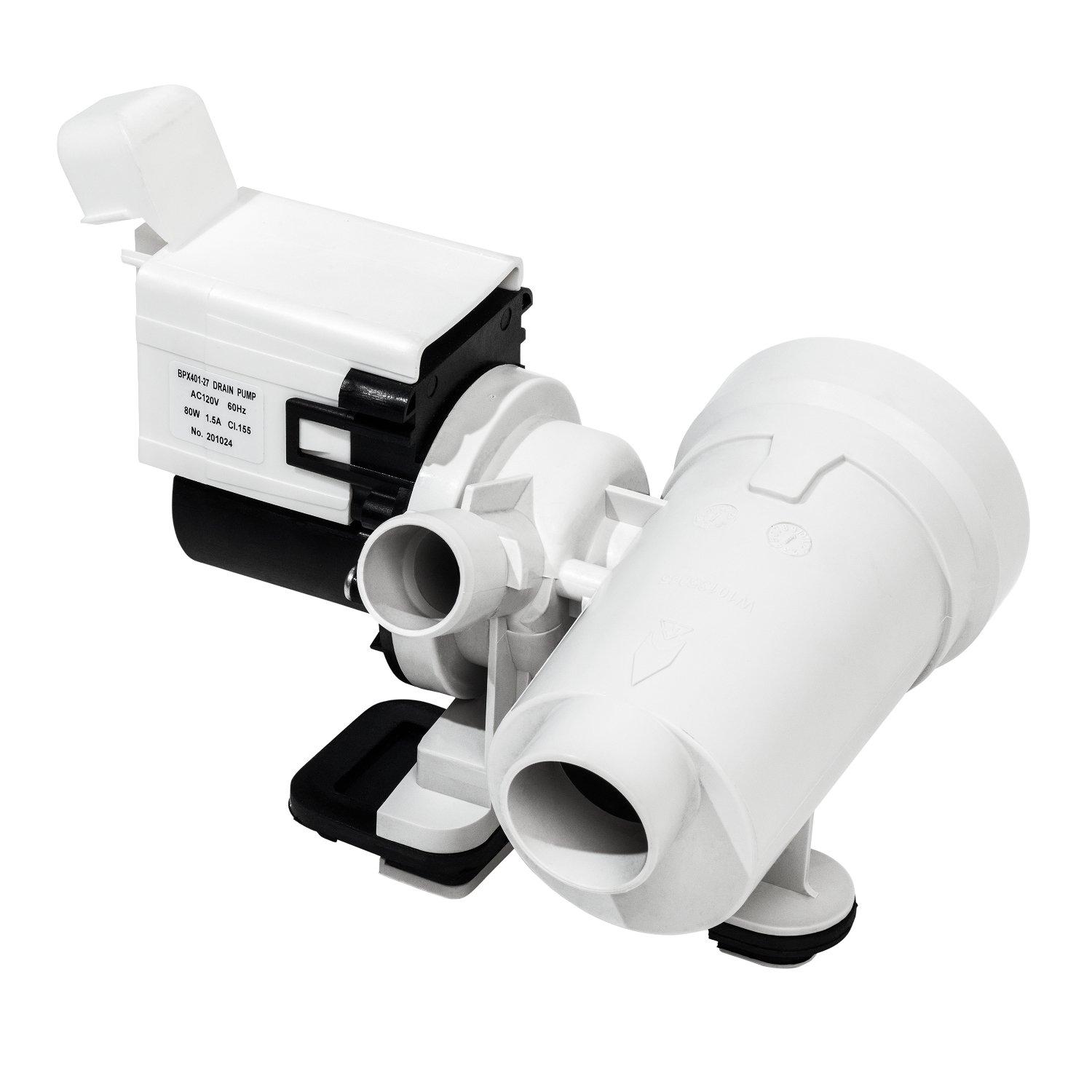 [Lifetime Warranty] WPW10730972 W10130913 Washer Drain Pump Assembly - For Whirlpool 9200 Duet Washer, Kenmore HE2 Plus, Maytag 2000 3000 4000 Series WFW8400TW02 WFW9200SQA10 - Replaces 8540024 W10117829 image 0