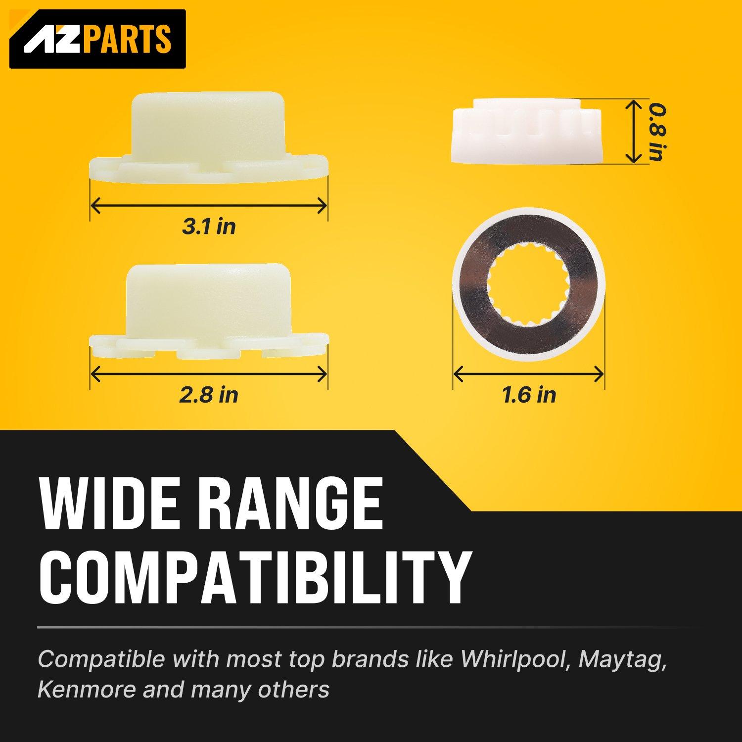 [Lifetime Warranty] W10820039 280145 Washer Hub Kit - Compatible with Cabrio Bravo Oasis Whirlpool & Kenmore Washers - Replaces 8545948 8545953 W10118114 AP5985205 image 3