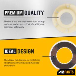 [Lifetime Warranty] W10820039 280145 Washer Hub Kit - Compatible with Cabrio Bravo Oasis Whirlpool & Kenmore Washers - Replaces 8545948 8545953 W10118114 AP5985205 thumbnail 1