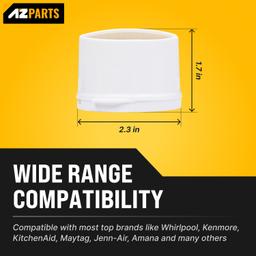 [Lifetime Warranty] WP2260518W 2260502W Refrigerator Water Filter Cap Replacement - Compatible with Whirlpool & Kenmore Refrigerators - Replaces 2260518W WP2260518WVP PS11739972 thumbnail 1