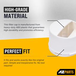 [Lifetime Warranty] WP2260518W 2260502W Refrigerator Water Filter Cap Replacement - Compatible with Whirlpool & Kenmore Refrigerators - Replaces 2260518W WP2260518WVP PS11739972 thumbnail 3